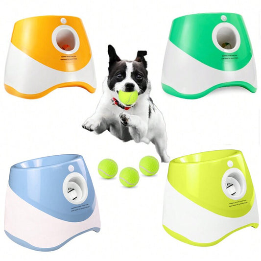 Automatic Interactive Tennis Ball Launcher for Dogs