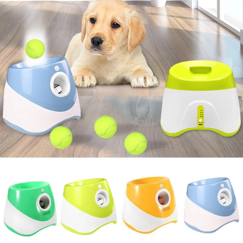 Automatic Interactive Tennis Ball Launcher for Dogs