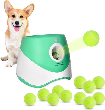 Automatic Interactive Tennis Ball Launcher for Dogs