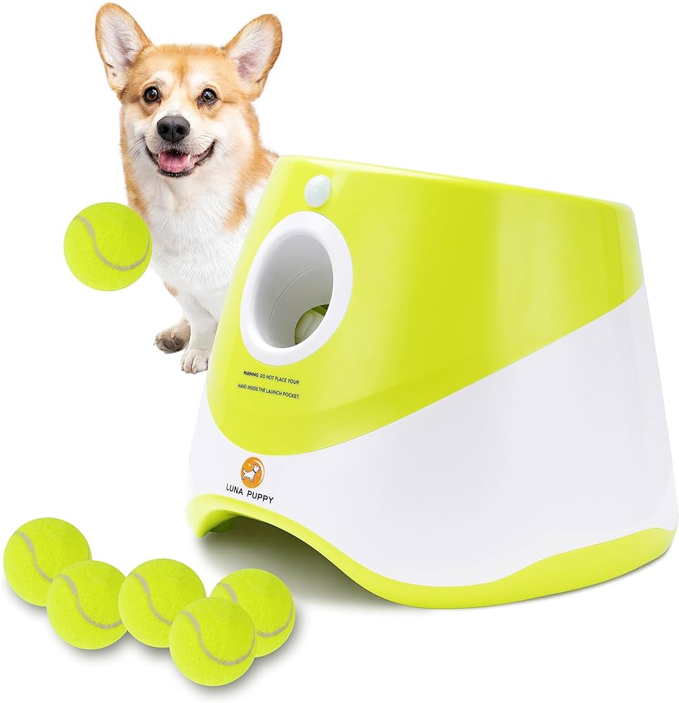 Automatic Interactive Tennis Ball Launcher for Dogs